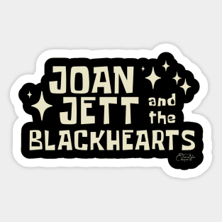 Joan Jett and the Blackhearts Fan Art Sticker